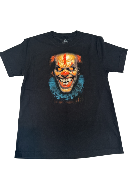 KLOWNIN' T-SHIRT- Washed Black
